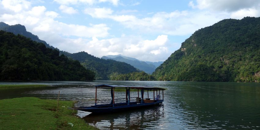 Nord Vietnam : Ba Bé lake !