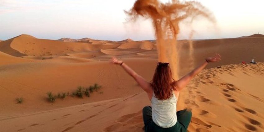 Le désert de Merzouga en Couchsurfing