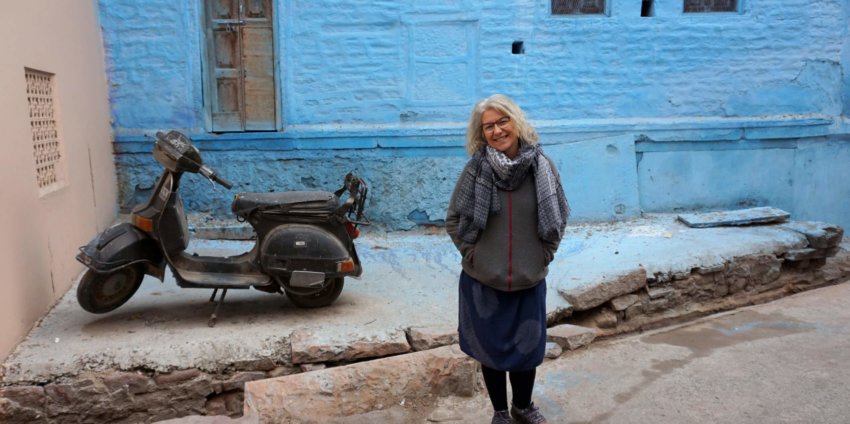 Le fort de Jodhpur, la ville bleue