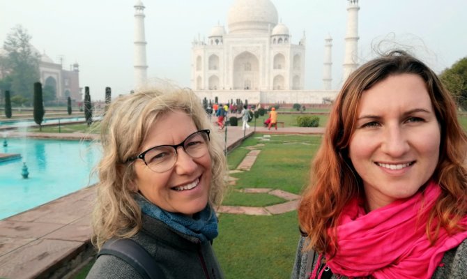 Agra, le Taj Mahal mais pas que : “My beauty is my smile”