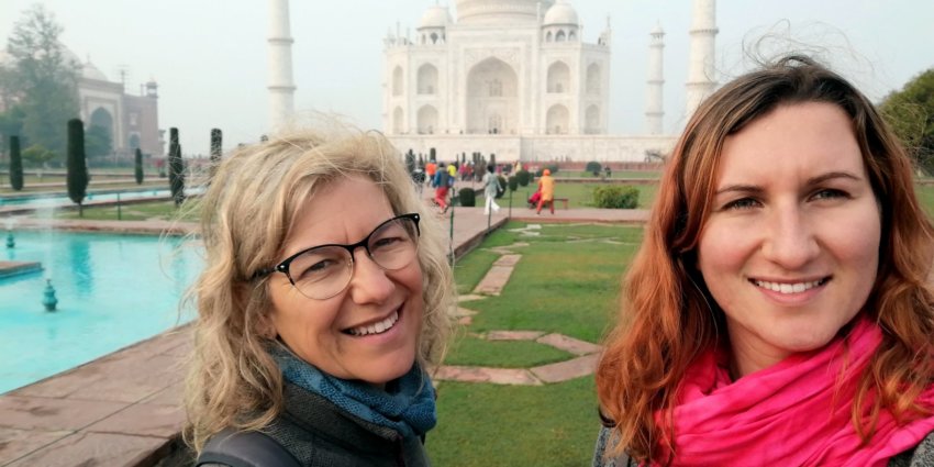 Agra, le Taj Mahal mais pas que : “My beauty is my smile”